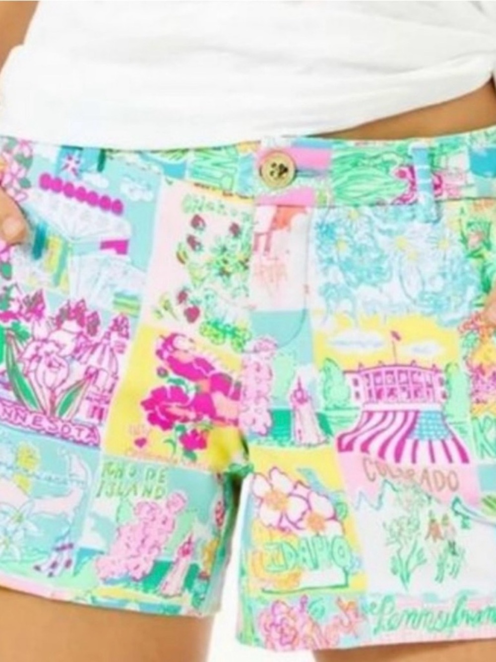 Lilly Pulitzer “Lilly State of mind “Callahan shorts size 2